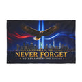 Never Forget — 3x5 Ft