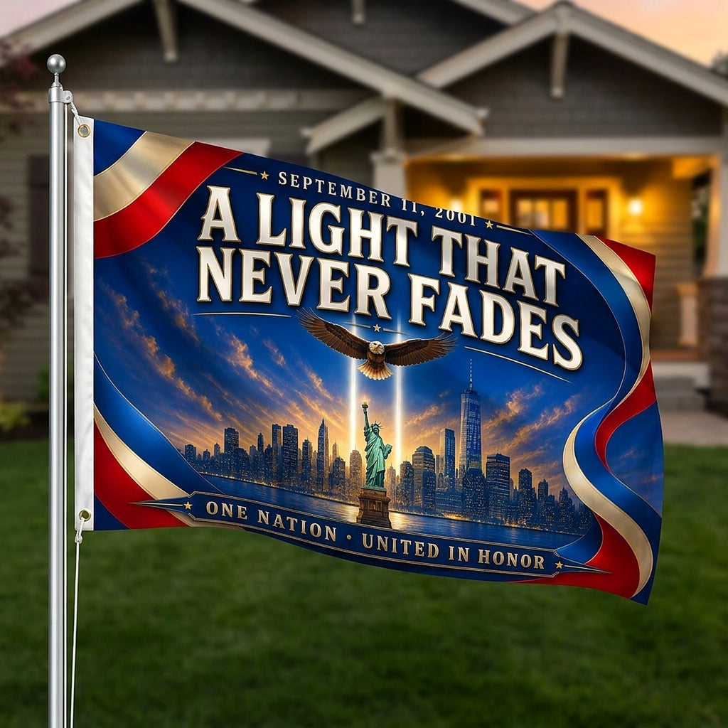 A Light That Never Fades — 3x5 Ft