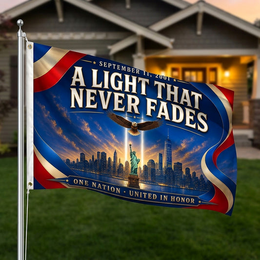 A Light That Never Fades — 3x5 Ft