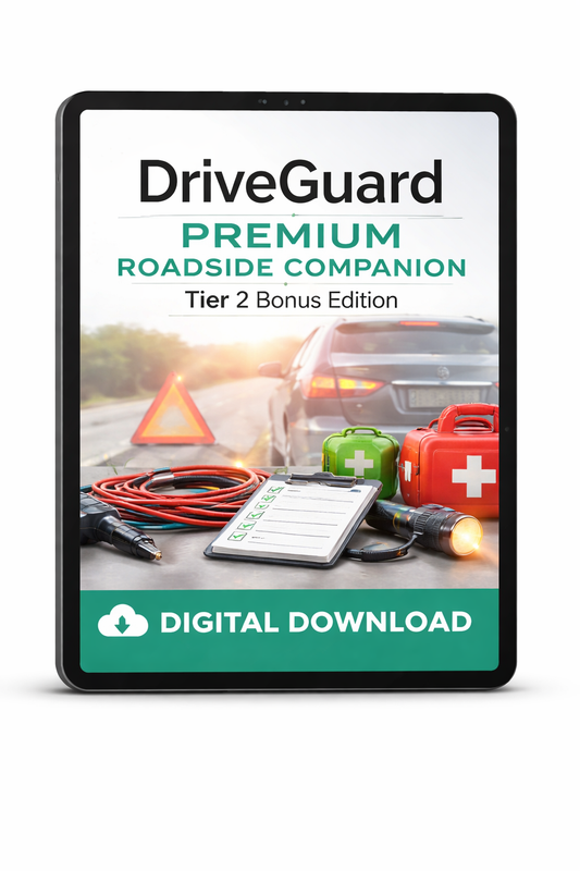 DriveGuard™ Premium Roadside Companion (Digital Download)