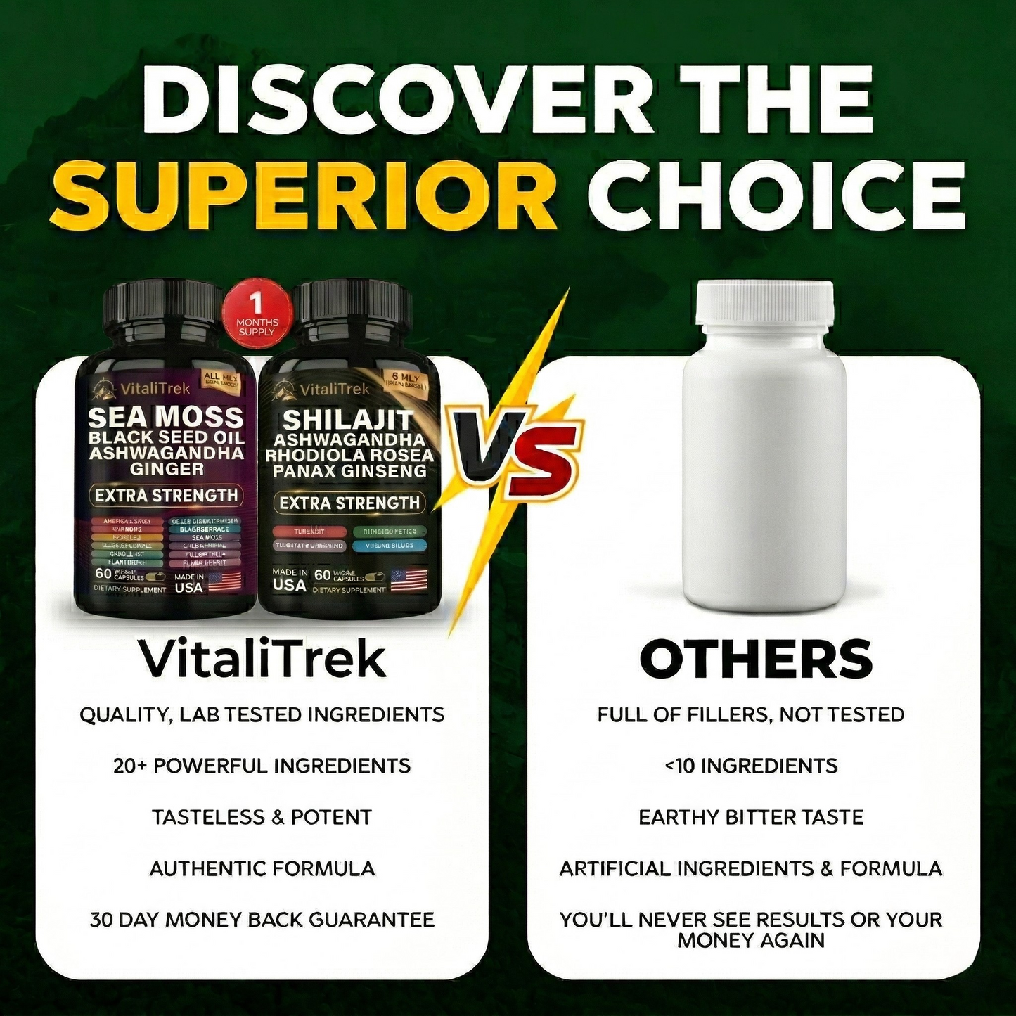 VitaliTrek™ Daily Vitality Stack