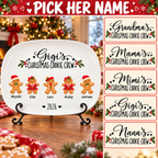 Title choices: Grandma's, Mama's, Mimi's, Gigi's or Nana's Christmas Cookie Crew