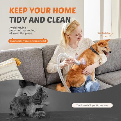QuietPro Pet Grooming Vacuum Kit