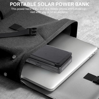 Never Lose Power Outdoors - Rugged Solar Charger w/Compass & 4 Solar Panels  - 30,000mAh (Limited Stock)