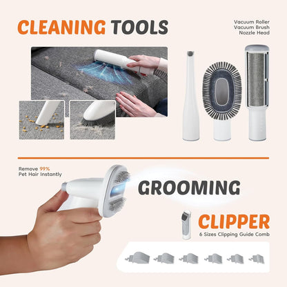 QuietPro Pet Grooming Vacuum Kit