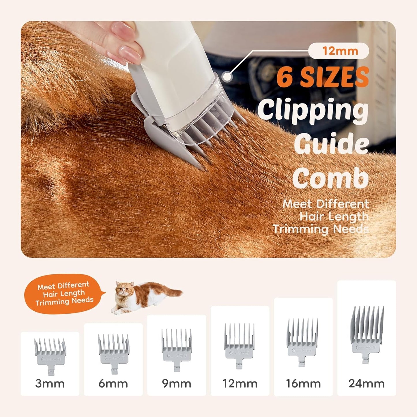 QuietPro Pet Grooming Vacuum Kit