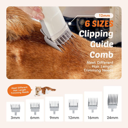 QuietPro Pet Grooming Vacuum Kit