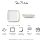 Product details and dimensions: 4.5 inch ceramic jewelry dish